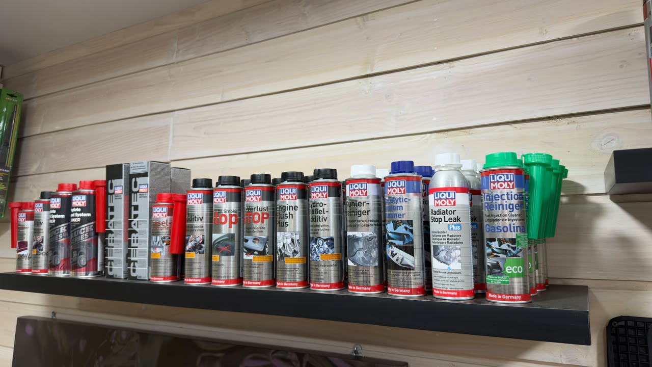 Aditivos Liqui Moly para motor y sistema de combustible disponibles en D&L Motors